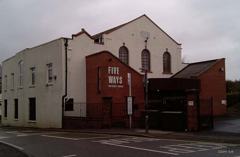 Five Ways Chapel. Ruiton Street, Lower Gornal.