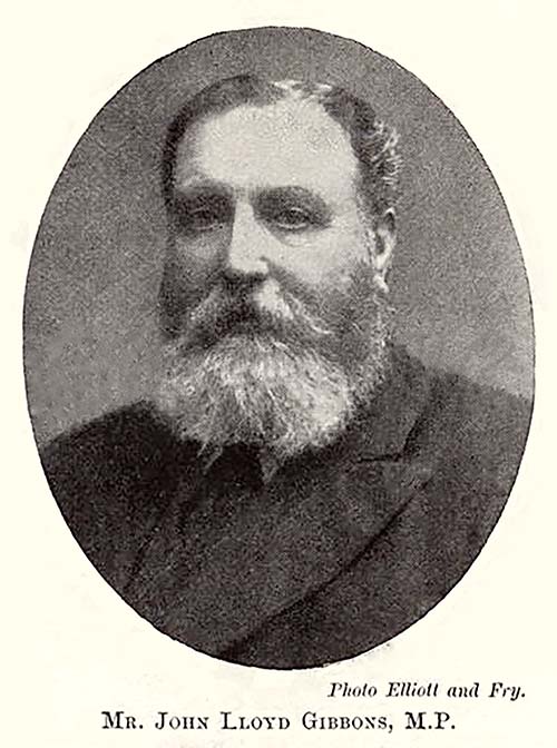 John Lloyd Gibbons. Of Ellowes Hall